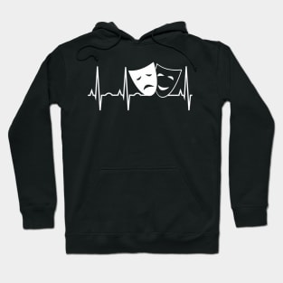 Theatre - Drama Theatre Heartbeat Hoodie